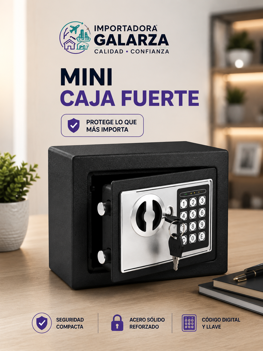 Mini Caja Fuerte🔐