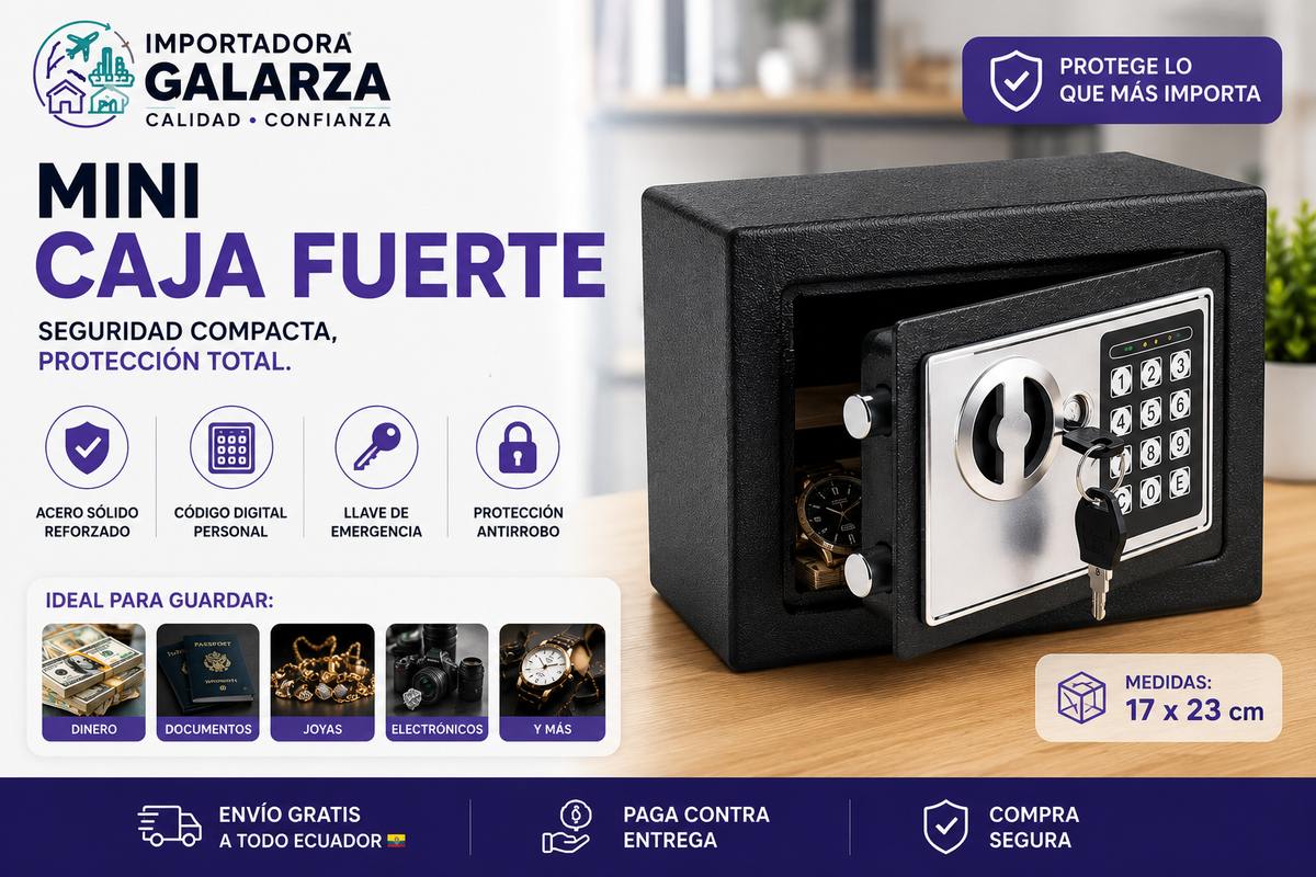 Mini Caja Fuerte🔐